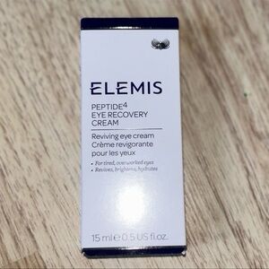 ELEMIS Peptide4 Eye Recovery Cream Reviving Eye Cream 0.5 floz /15mL NIB